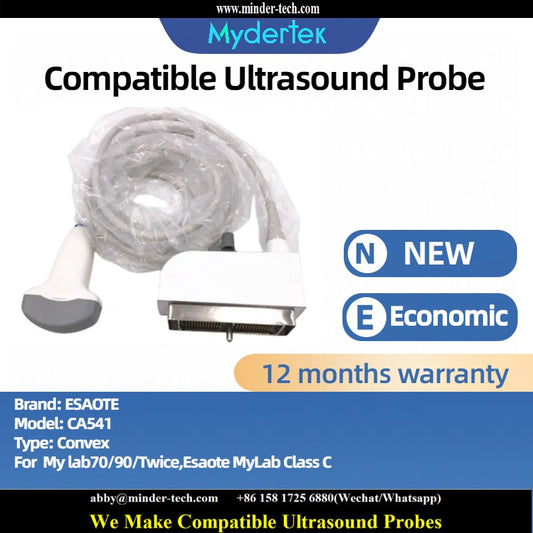 Compatible Esaote CA541 ultrasound probe Ultrasonic transducer Convex Probe