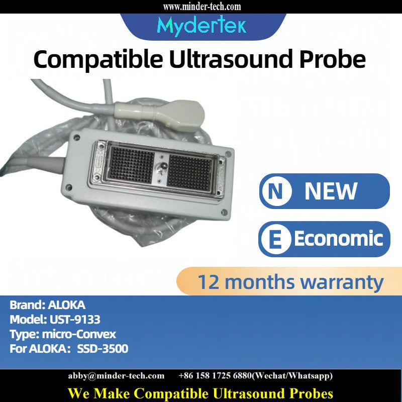 Compatible Aloka UST-9133 ultrasound probe Ultrasonic transducer micro-Convex Probe