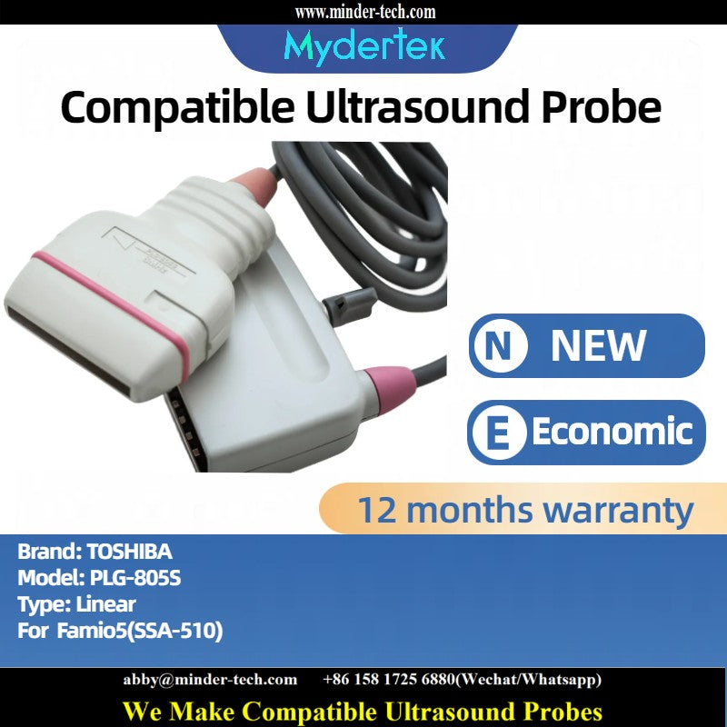 Compatible TOSHIBA PLG-805S ultrasound probe Ultrasonic transducer Linear Probe