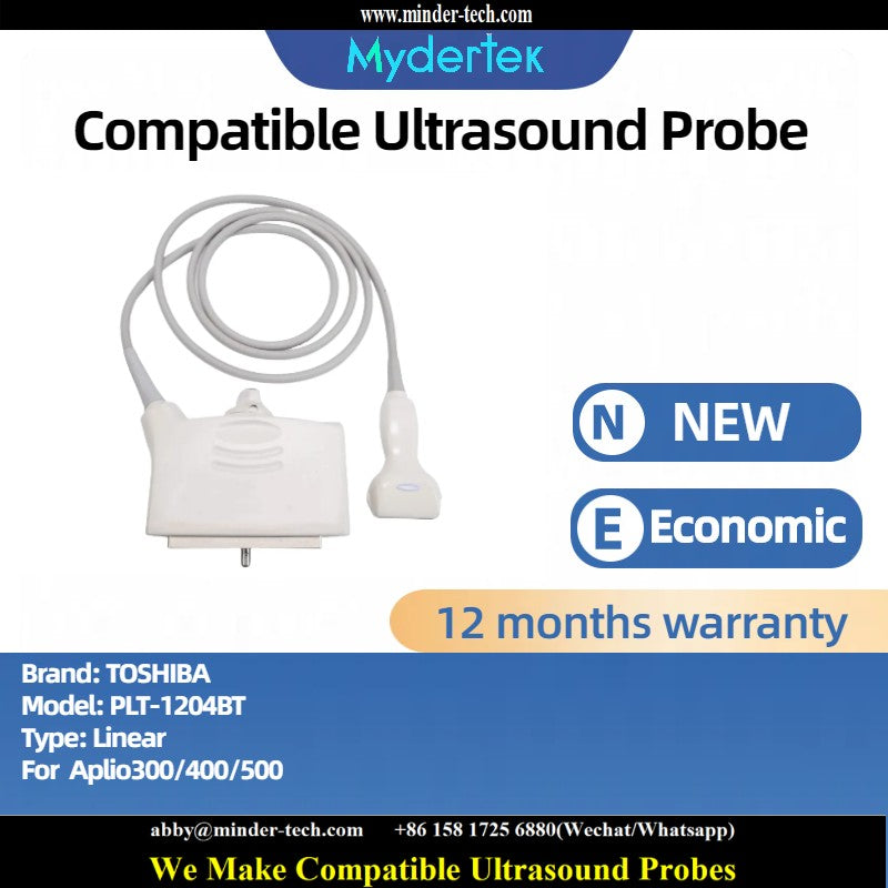 Compatible Toshiba PLT-1204BT ultrasound probe Ultrasonic transducer Linear Probe