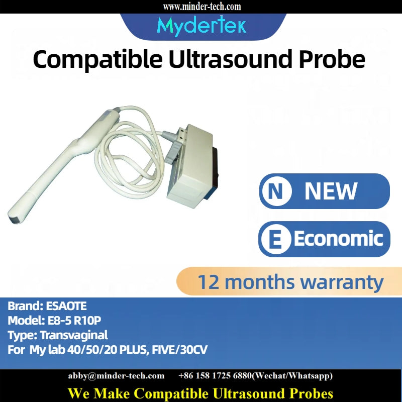 Compatible ESAOTE E8-5 R10P ultrasound probe Ultrasonic transducer Transvaginal Probe