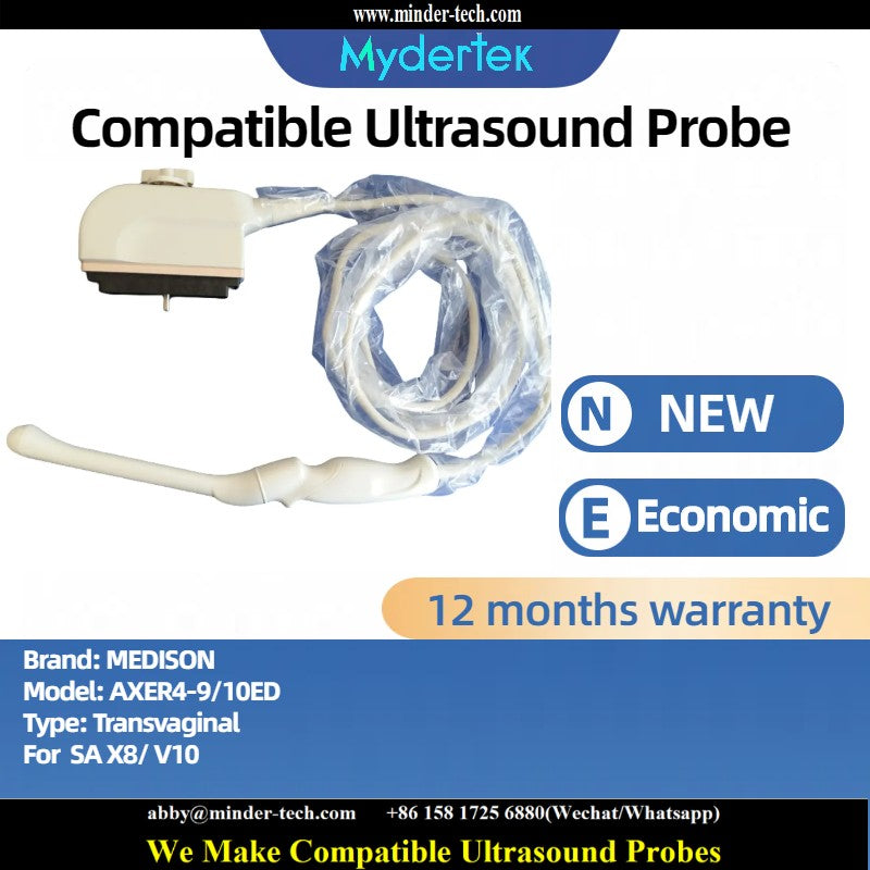 Compatible MEDISON AXER4-9/10ED ultrasound probe Ultrasonic transducer Transvaginal Probe