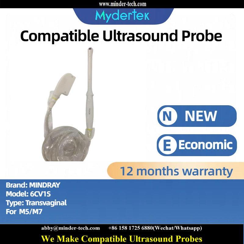 Compatible Mindray 6CV1S ultrasound probe Ultrasonic transducer Transvaginal Probe