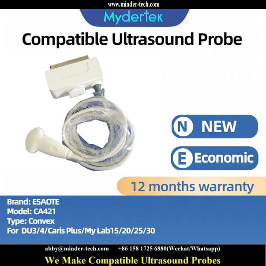 Compatible Esaote CA421 ultrasound probe Ultrasonic transducer Convex Probe