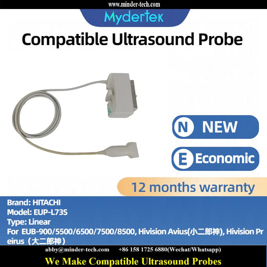 Compatible Hitachi EUP-L73S ultrasound probe Ultrasonic transducer linear Probe