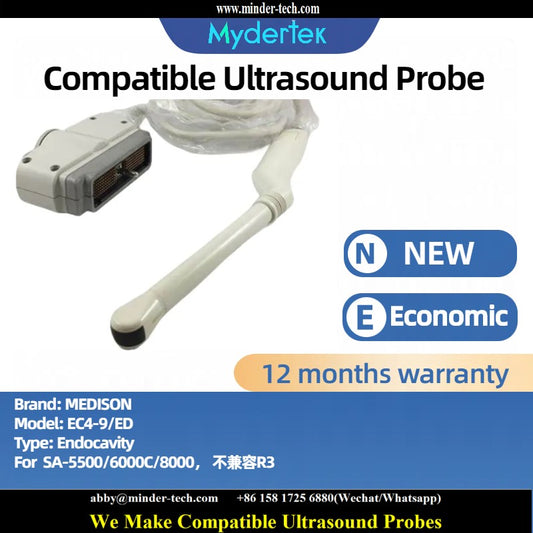 Compatible Medison EC4-9ED ultrasound probe Ultrasonic transducer Endocavity Probe