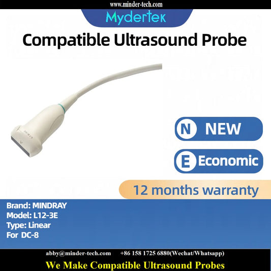 Compatible Mindray L12-3E ultrasound probe Ultrasonic transducer linear Probe