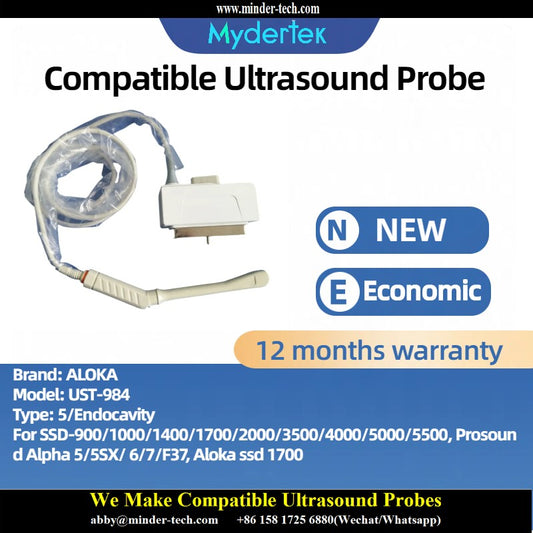 Compatible Aloka UST-984 ultrasound probe Ultrasonic transducer 5/Endocavity Probe