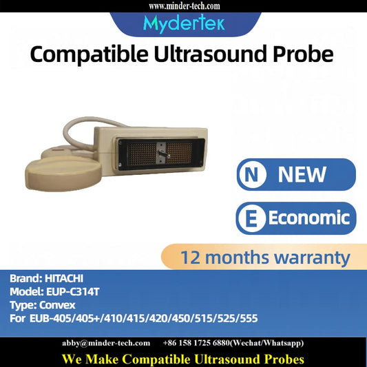 Compatible Hitachi EUP-C314T ultrasound probe Ultrasonic transducer Convex Probe