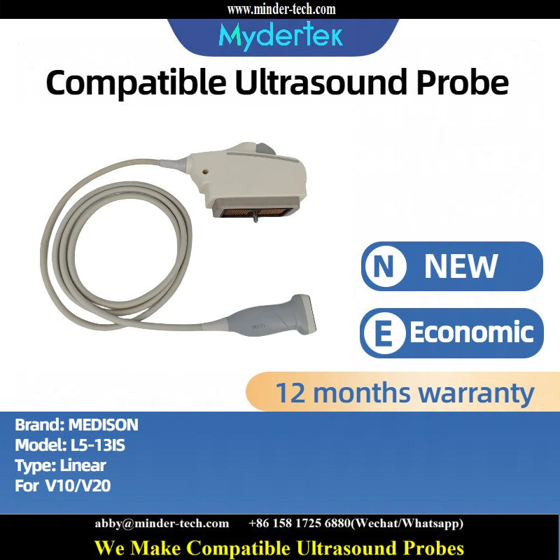 Compatible MEDISON L5-13IS ultrasound probe Ultrasonic transducer Linear Probe