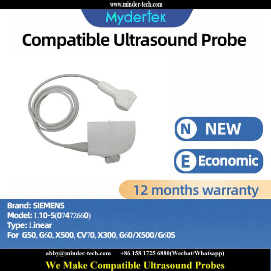 Compatible Siemens L10-5(07472660) ultrasound probe Ultrasonic transducer Linear Probe