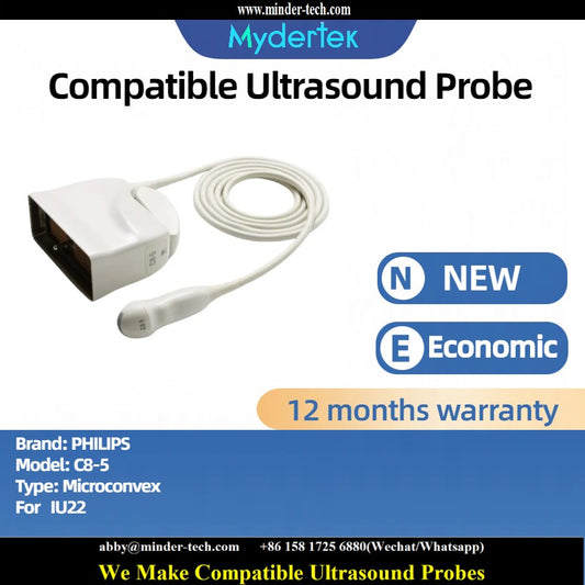 Compatible Philips C8-5 ultrasound probe Ultrasonic transducer Microconvex Probe