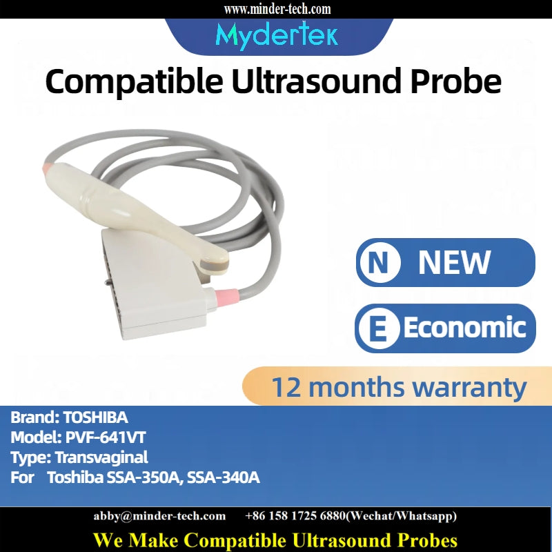 Compatible Toshiba PVF-641VT ultrasound probe Ultrasonic transducer Transvaginal Probe