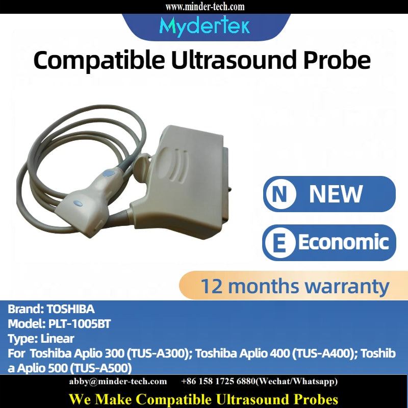 Compatible Toshiba PLT-1005BT ultrasound probe Ultrasonic transducer Linear Probe