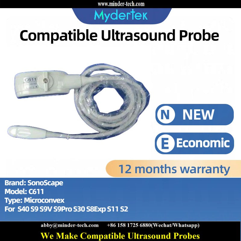 SonoScape C611 ultrasound probe Ultrasonic transducer Microconvex Probe