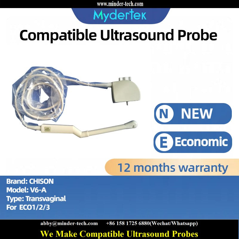 Compatible CHISON V6-A ultrasound probe Ultrasonic transducer Transvaginal Probe