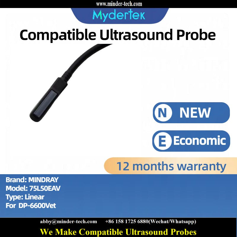 Compatible Mindray 75L50EAV ultrasound probe Ultrasonic transducer linear Probe