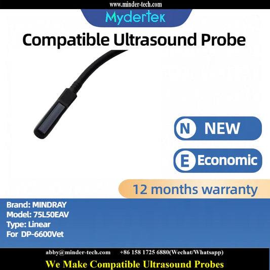 Compatible Mindray 75L50EAV ultrasound probe Ultrasonic transducer linear Probe