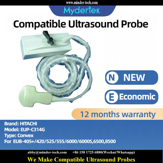 Compatible Hitachi EUP-C314G ultrasound probe Ultrasonic transducer Convex Probe