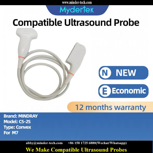 Compatible Mindray C5-2S ultrasound probe Ultrasonic transducer Convex Probe