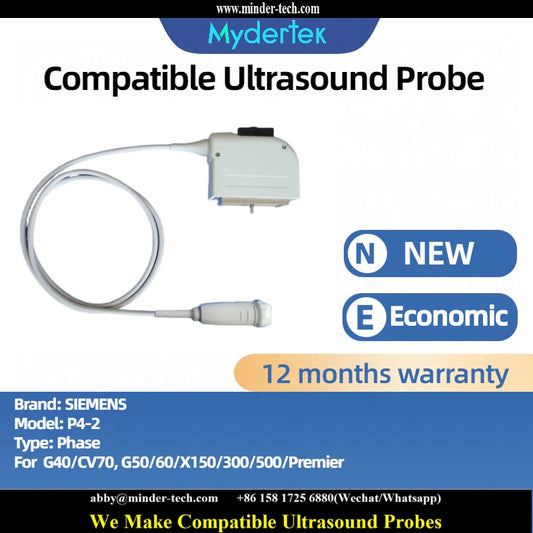 Compatible Siemens P4-2 ultrasound probe Ultrasonic transducer Phase Probe