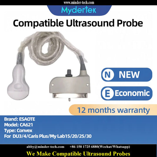 Compatible Esaote CA621 ultrasound probe Ultrasonic transducer Convex Probe