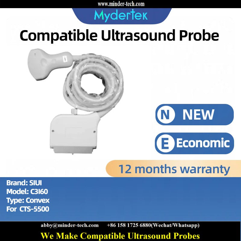 Compatible SIUI C3I60 ultrasound probe Ultrasonic transducer Convex Probe