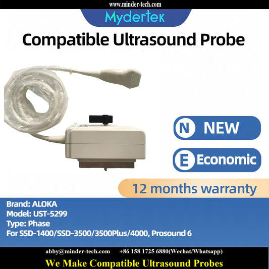 Compatible Aloka UST-5299 ultrasound probe Ultrasonic transducer Phase Probe