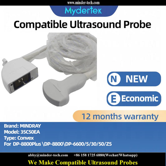 Compatible Mindray 35C50EA ultrasound probe Ultrasonic transducer Convex Probe